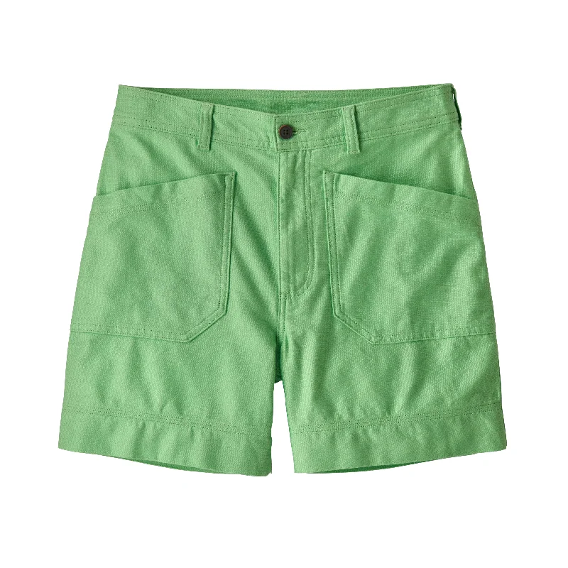 Women's Organic Cotton Slub Woven Shorts - 5""