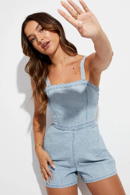 Blue Denim Overall