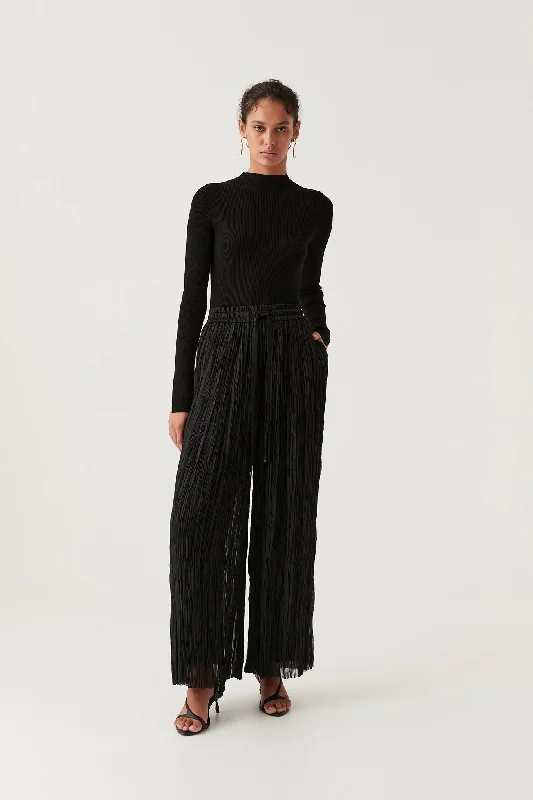 Aeriel Pleated Palazzo Pant