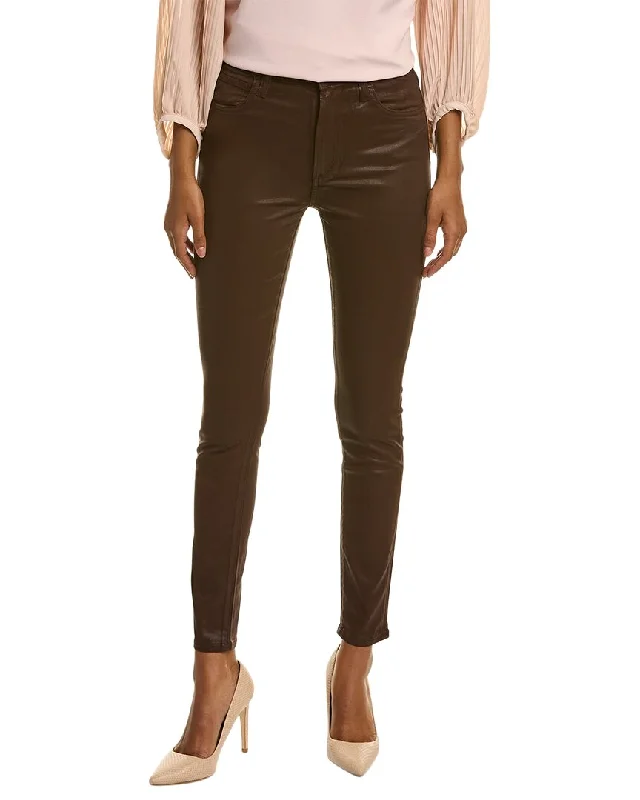 JOE'S Jeans The Charlie High-Rise Glazed Brown Skinny Ankle Jean