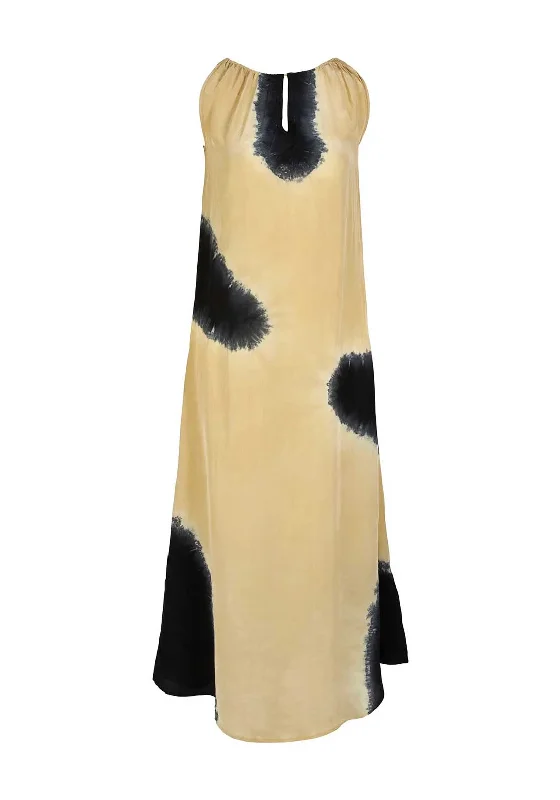 Nu Denmark Usiana Maxi Dress, Sand Mix