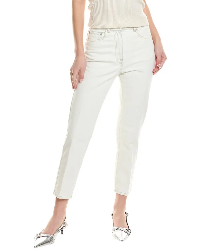 Peserico White Straight Jean