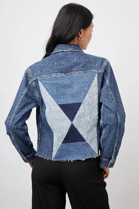 MULHOLLAND JACKET - QUILTED INDIGO