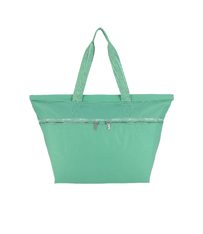 Carlin Zip Top Tote Bag