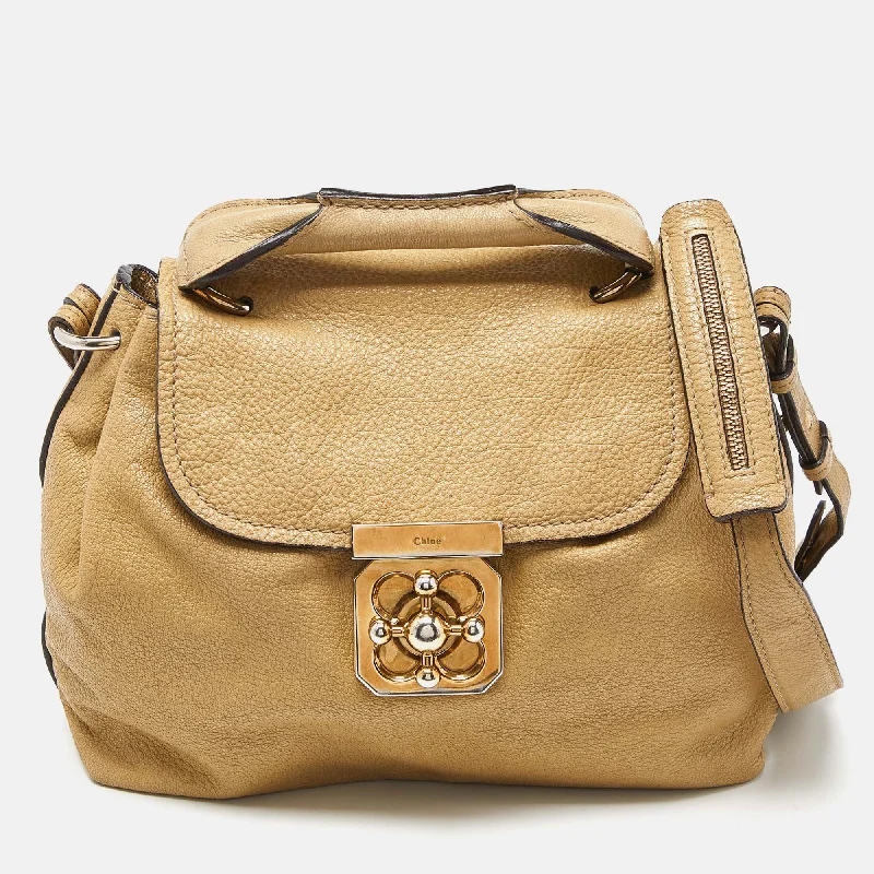 Chloe  Leather Elsie Top Handle Bag