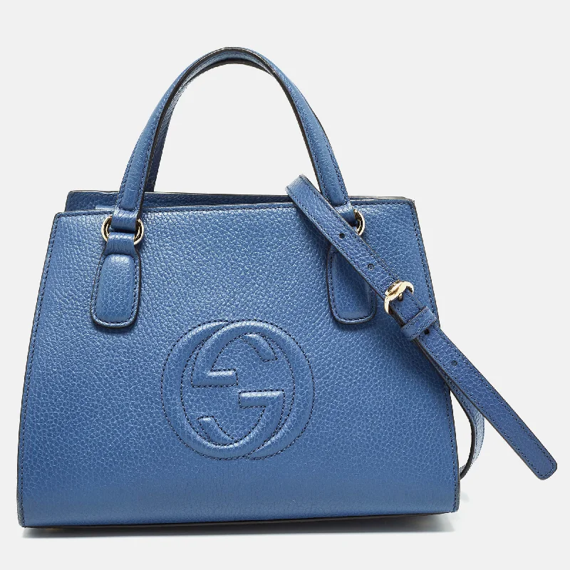 Gucci Leather Soho Top Handle Bag