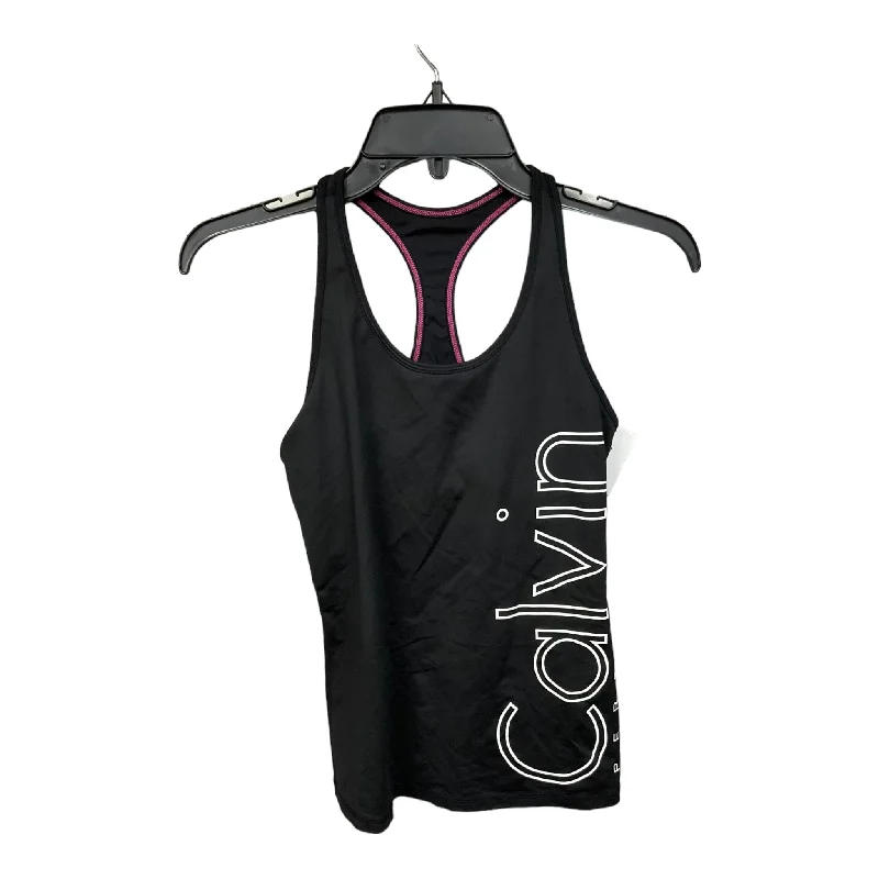 Black Athletic Tank Top Calvin Klein Performance, Size Xs