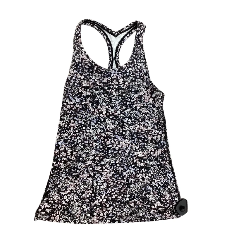 Floral Print Athletic Tank Top Lululemon, Size L