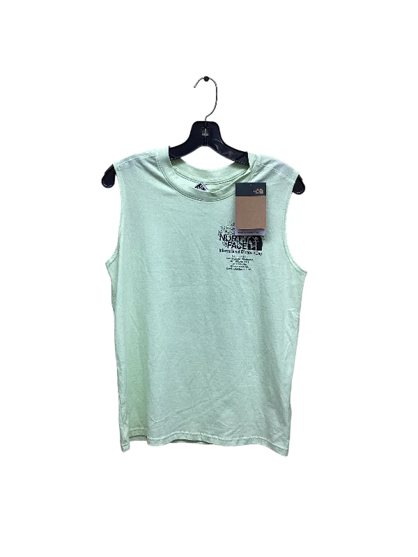 Green Athletic Tank Top The North Face, Size S