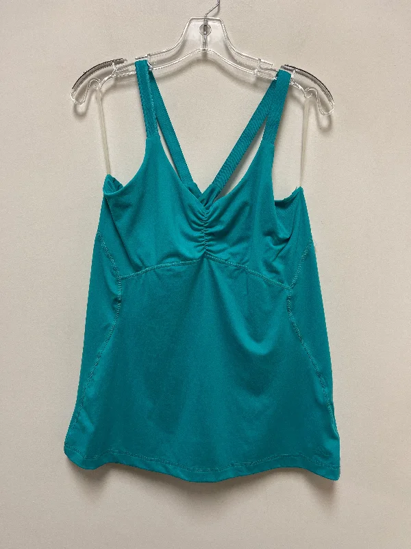 Teal Athletic Tank Top Adidas, Size Xl