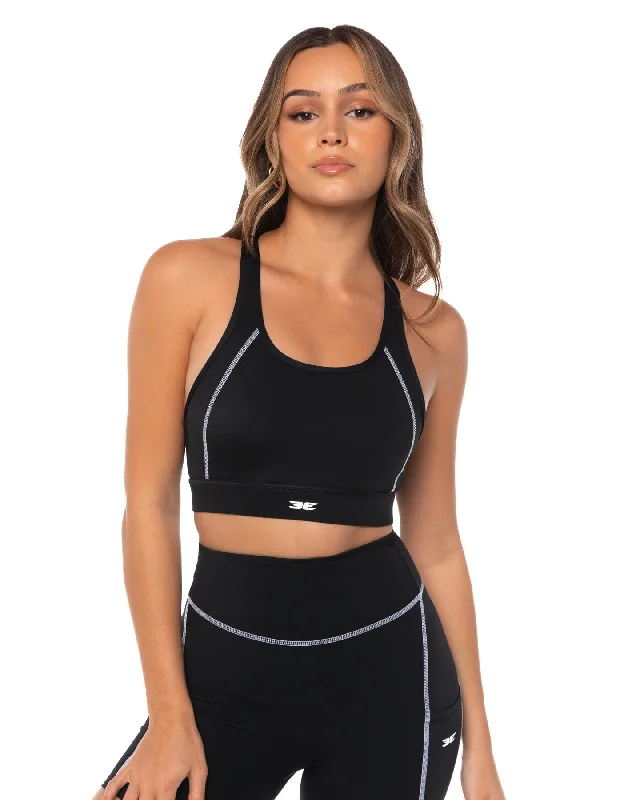 Activ Sports Bra - Black / White