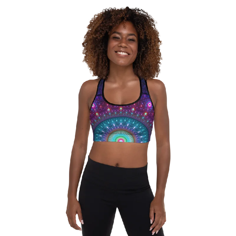 Goa Vibes Womens Padded Sports Bra