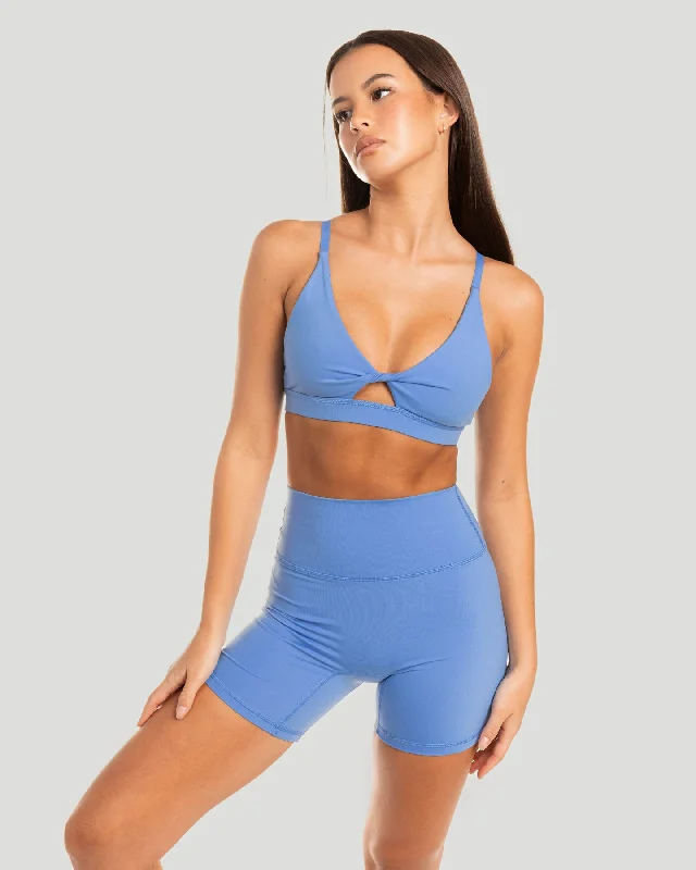 Micro Twist Bra - Powder Blue