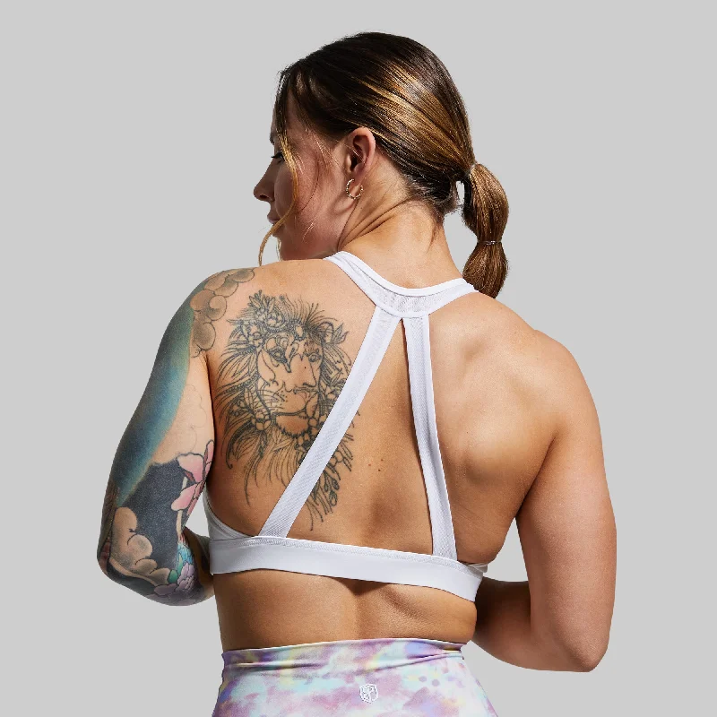 Shoots Sports Bra (White)