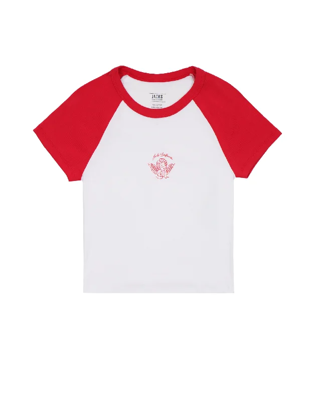 Women's Angel Baby Ribbed Tee