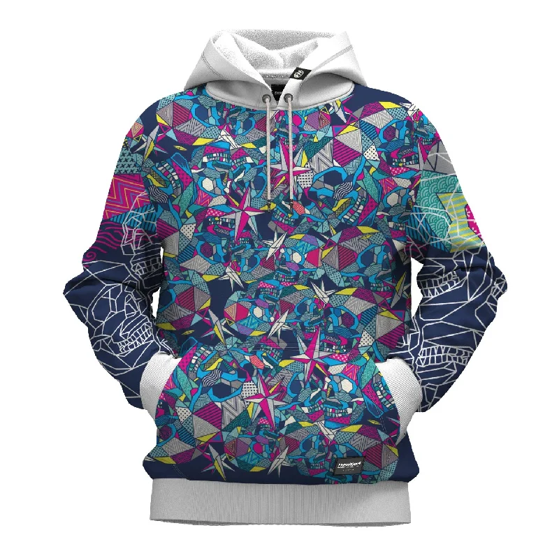 Geometric Skull Hoodie