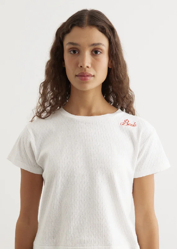 Pointelle T-Shirt