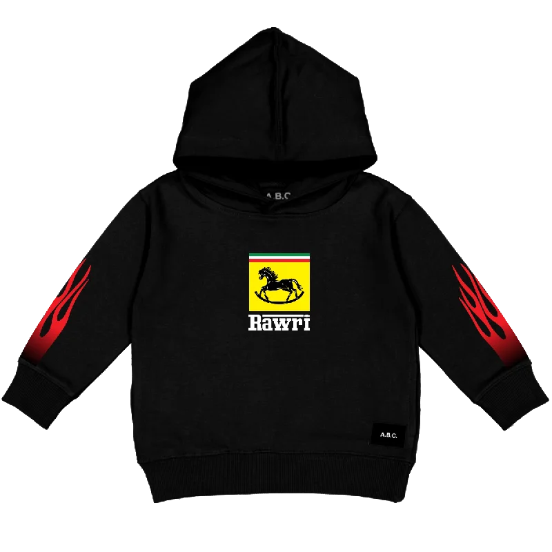 RAWRI HOODY(BLACK)