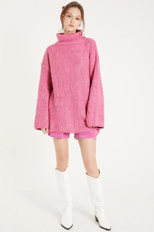 Serena Turtleneck Oversized Sweater