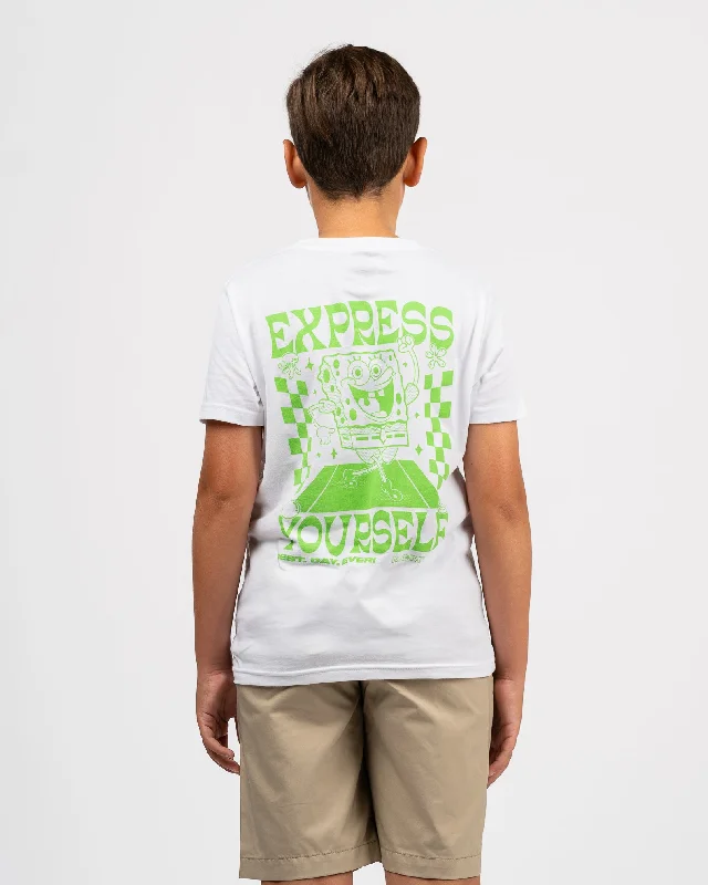 Youth (8-16) SpongeBob SquarePants x Jack's "Express Yourself" S/S Tee