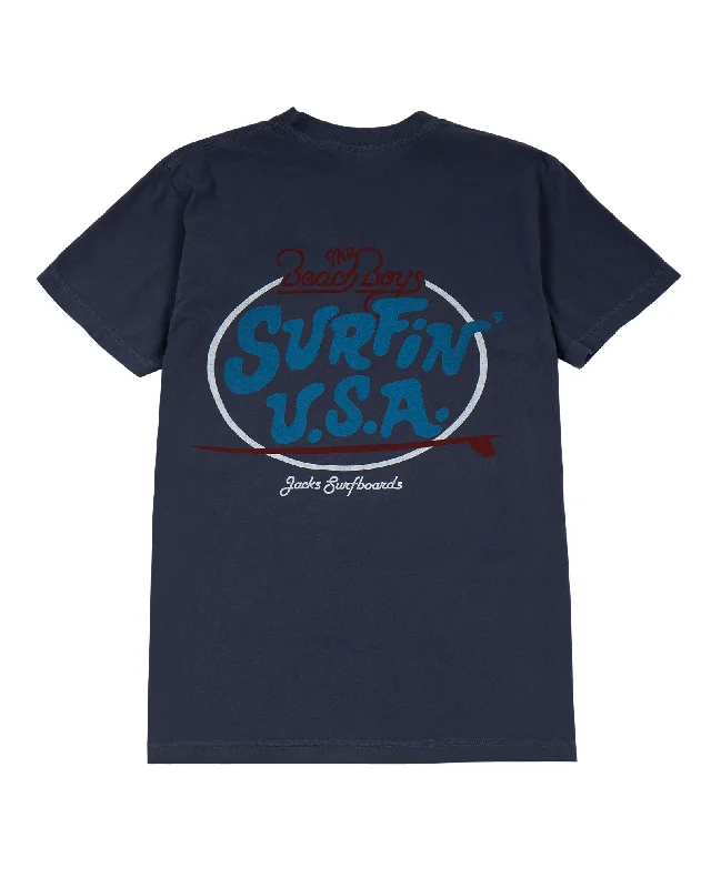 Women's The Beach Boys X Jack's  "Surfin USA" S/S Tee