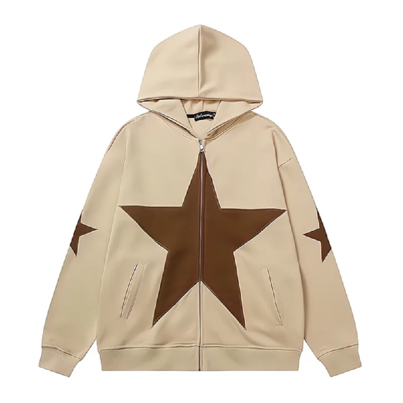 Urban Versatile Star Hoodie