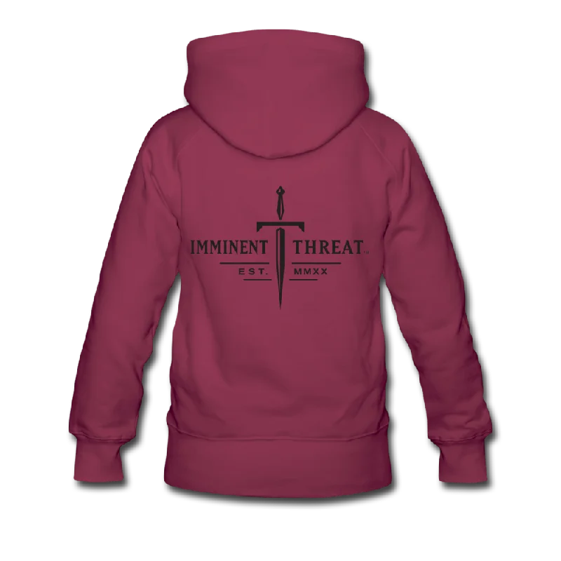 Women’s Black Dagger Premium Hoodie